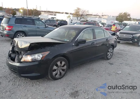 2009 Honda Accord 2.4 Ex-L z USA, uszkodzony, nr VIN 1HGCP26899A134483